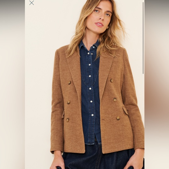 Polo Ralph Lauren Jackets & Blazers - Polo by Ralph Lauren Women's Brown Double-Breasted Blazer